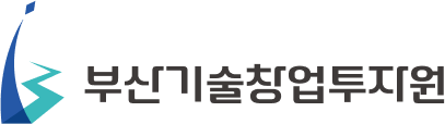 부산기술창업투자원 CI 국문 조합 가로형